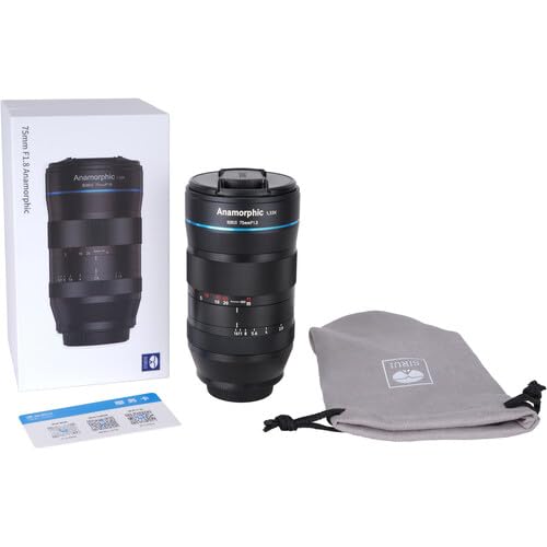 Sirui SIRUI 75mm F1.8 Anamorphic Lens for X Mount - Capture Stunning Blue Flare Effects - View 8 of 9