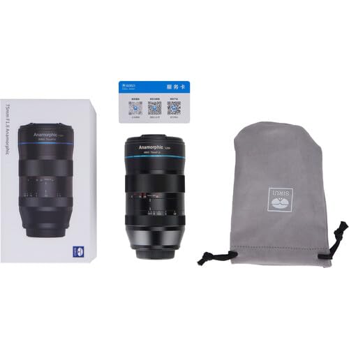 Sirui SIRUI 75mm F1.8 Anamorphic Lens for X Mount - Capture Stunning Blue Flare Effects - View 9 of 9