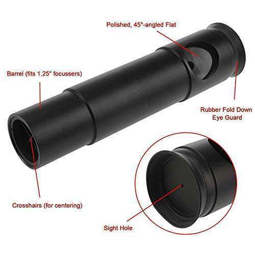 MEOPTEX MEOPTEX 1.25-Inch Metal Collimating Cheshire Eyepiece - Long Version for Precise Telescope Alignment - View 6 of 9
