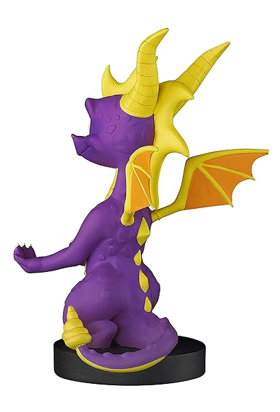 Exquisite Gaming Exquisite Gaming Spyro The Dragon: Mobile Phone & Controller Holder, Cable Guys Figure - Shop Now! - View 5 of 6