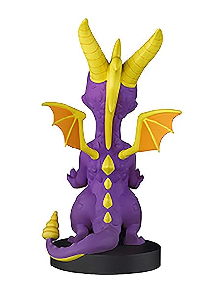 Exquisite Gaming Exquisite Gaming Spyro The Dragon: Mobile Phone & Controller Holder, Cable Guys Figure - Shop Now! - View 6 of 6