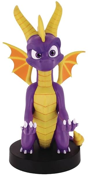 Exquisite Gaming Exquisite Gaming Spyro The Dragon: Mobile Phone & Controller Holder, Cable Guys Figure - Shop Now! - View 2 of 6