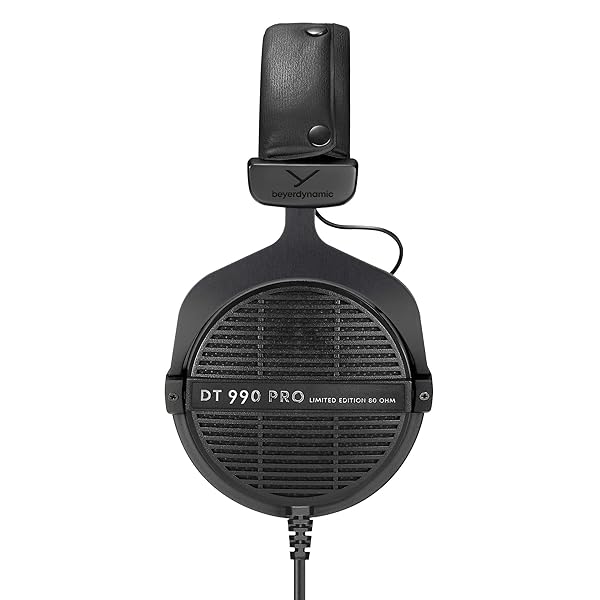 beyerdynamic Buy Beyerdynamic DT 990 Pro Over-Ear Studio Headphones - Open-Back, 80 Ohm, Limited Edition Black - View 3 of 10