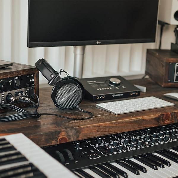 beyerdynamic Buy Beyerdynamic DT 990 Pro Over-Ear Studio Headphones - Open-Back, 80 Ohm, Limited Edition Black - View 5 of 10