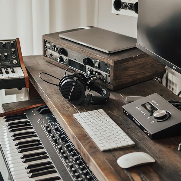 beyerdynamic Buy Beyerdynamic DT 990 Pro Over-Ear Studio Headphones - Open-Back, 80 Ohm, Limited Edition Black - View 6 of 10