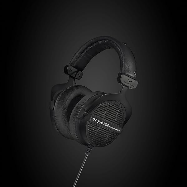 beyerdynamic Buy Beyerdynamic DT 990 Pro Over-Ear Studio Headphones - Open-Back, 80 Ohm, Limited Edition Black - View 8 of 10