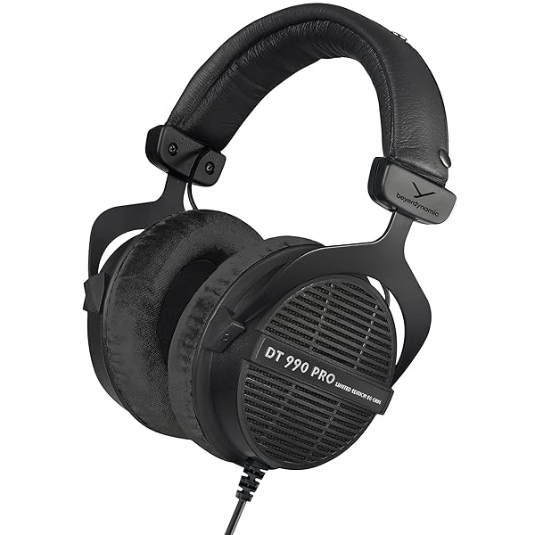 beyerdynamic Buy Beyerdynamic DT 990 Pro Over-Ear Studio Headphones - Open-Back, 80 Ohm, Limited Edition Black - View 2 of 10