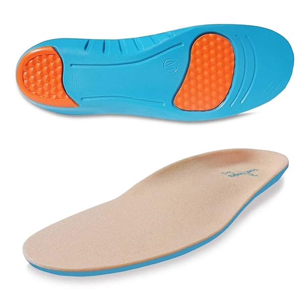Footlogics Footlogics Full Length Soft Orthotic Shoe Insoles Gentle Arch Support for Arthritis and Sensitive Feet Sensi Pair S