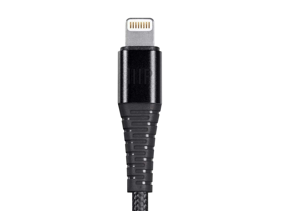Monoprice Monoprice AtlasFlex Series MFi Certified Lightning to USB Type-A Charge and Sync Cable 3 Feet Durable Kevlar-Reinforced Nylon - View 5 of 6
