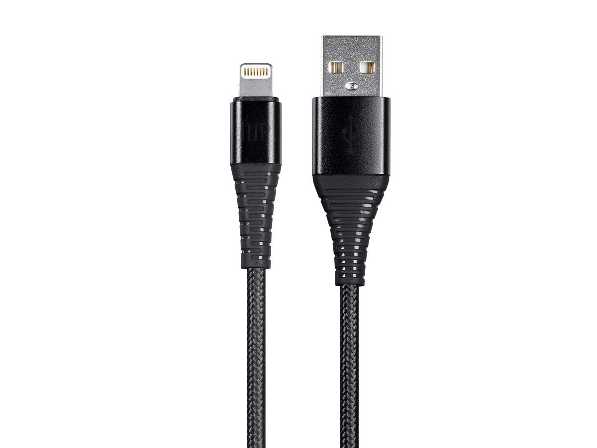 Monoprice Monoprice AtlasFlex Series MFi Certified Lightning to USB Type-A Charge and Sync Cable 3 Feet Durable Kevlar-Reinforced Nylon