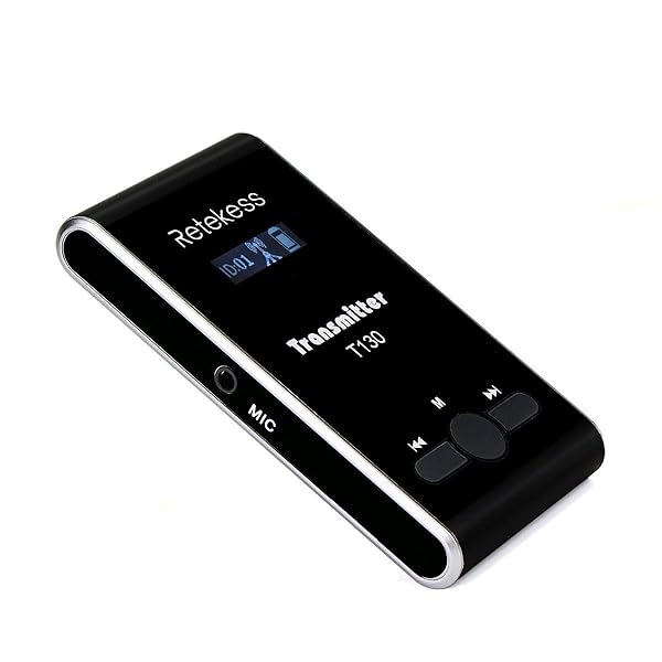 Retekess Retekess T130 Wireless Tour Guide Transmitter with Lavalier Microphone for Church Translation and Interpretation Training - View 7 of 11
