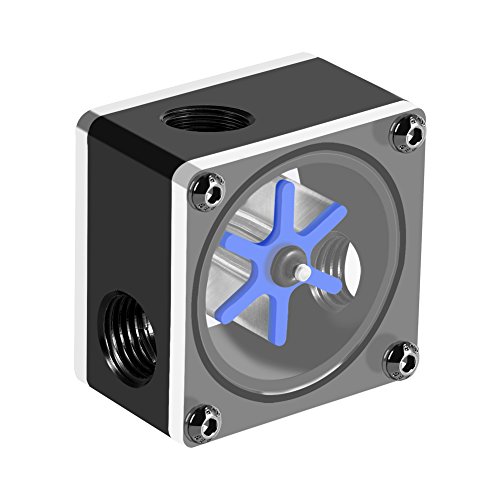 G14 Thread 6 Impeller Meter 3 Ways Indicator for PC Water Cooling System - View 2 of 8