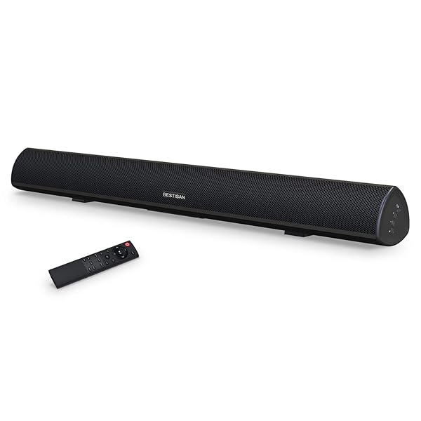 BESTISAN BESTISAN 80W Soundbar for TV - Bluetooth 5.0, Strong Bass, Wall Mountable Home Theater System - View 2 of 8