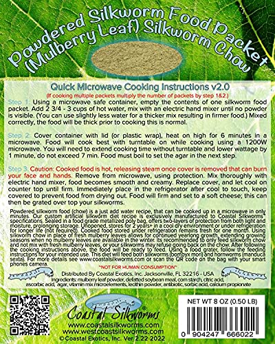 Coastal Silkworms Coastal Silkworms Educational Silkworm Bombyx Mori Live Egg Kit Version 2 for Science Learning - View 8 of 9