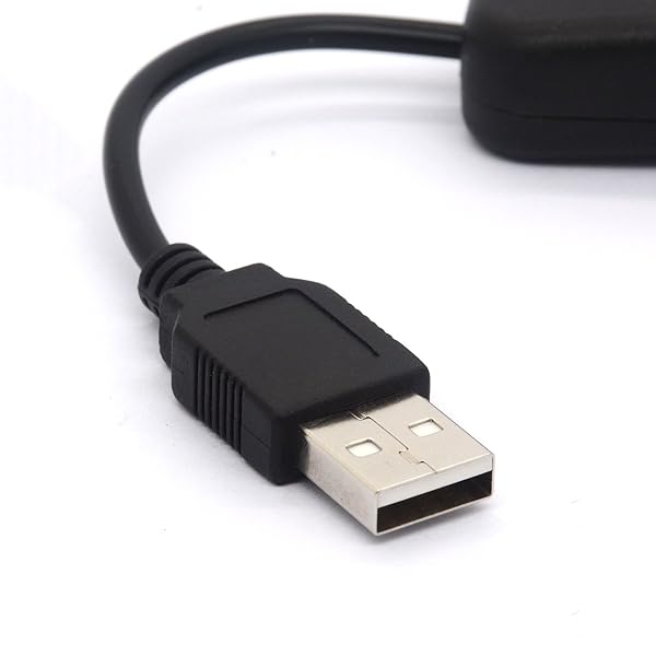 BSHTU Short USB 2.0 Male to Female Extension Cable with Click Button Switch for Raspberry Pi and Arduino 28CM - View 3 of 6