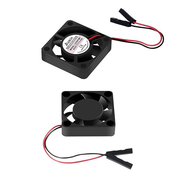Aokin Aokin Raspberry Pi Cooling Fan 4 Pack Brushless DC 5V 3.3V CPU Fan for Raspberry Pi 4 B 3 B Plus 3 B 2 B 1 B Plus RetroFlag NESPI Case - View 6 of 8