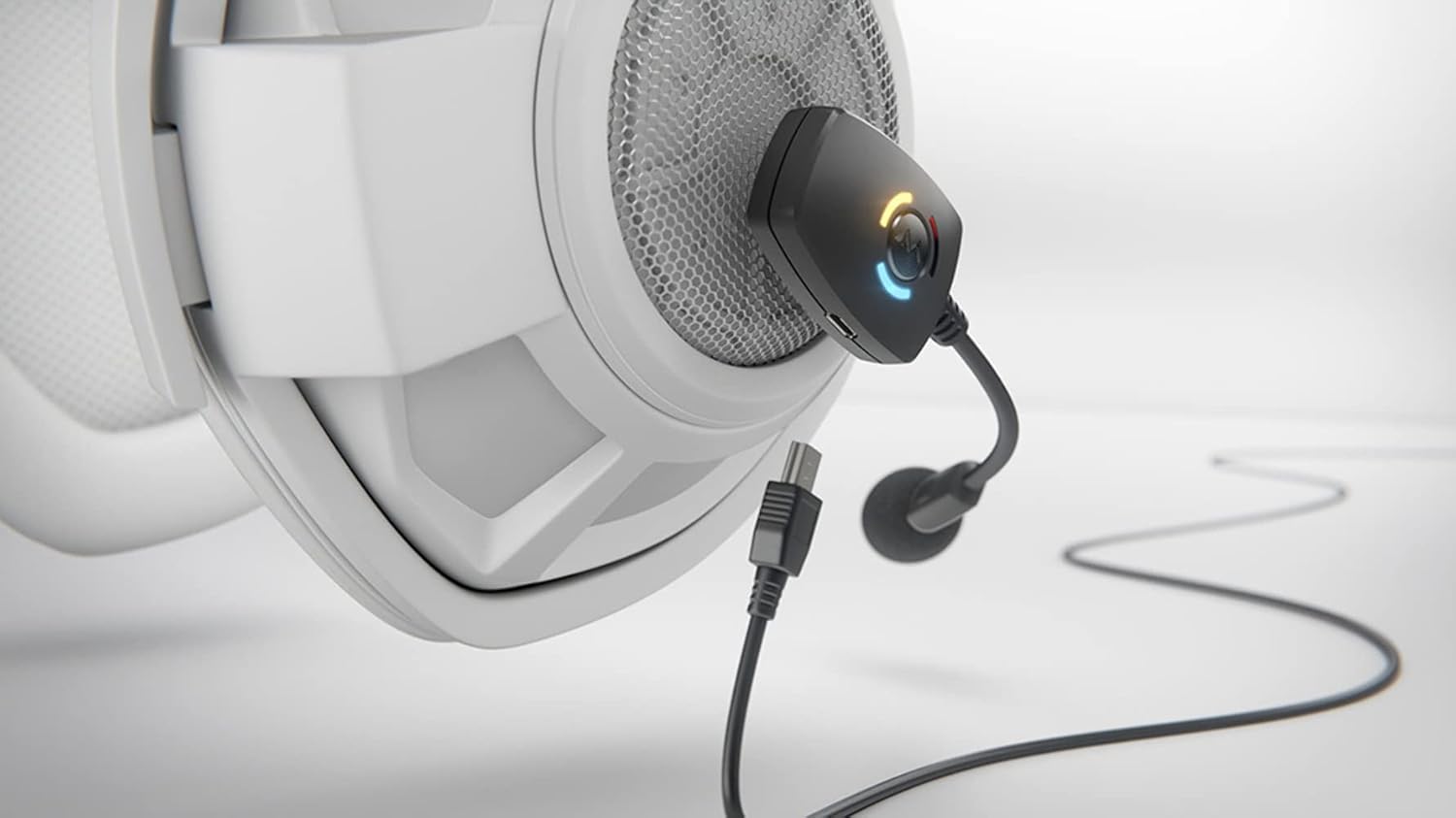 Antlion Audio Antlion Audio ModMic Wireless Boom Microphone for Headphones Compatible with PC Mac Linux PS4 Any USB A Type - View 5 of 9