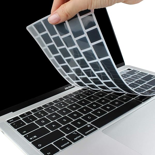 Batianda "Buy Batianda Ombre Keyboard Cover for MacBook Air 13" (2018/2019) - Silicone Skin, Touch ID, Gradient Grey" - View 5 of 7