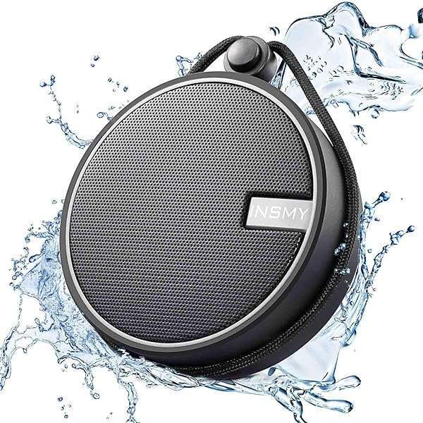 INSMY INSMY C12 Waterproof Bluetooth Speaker: Portable, Loud Sound, Suction Cup for Kayak & Beach - Perfect Gift! - View 3 of 10