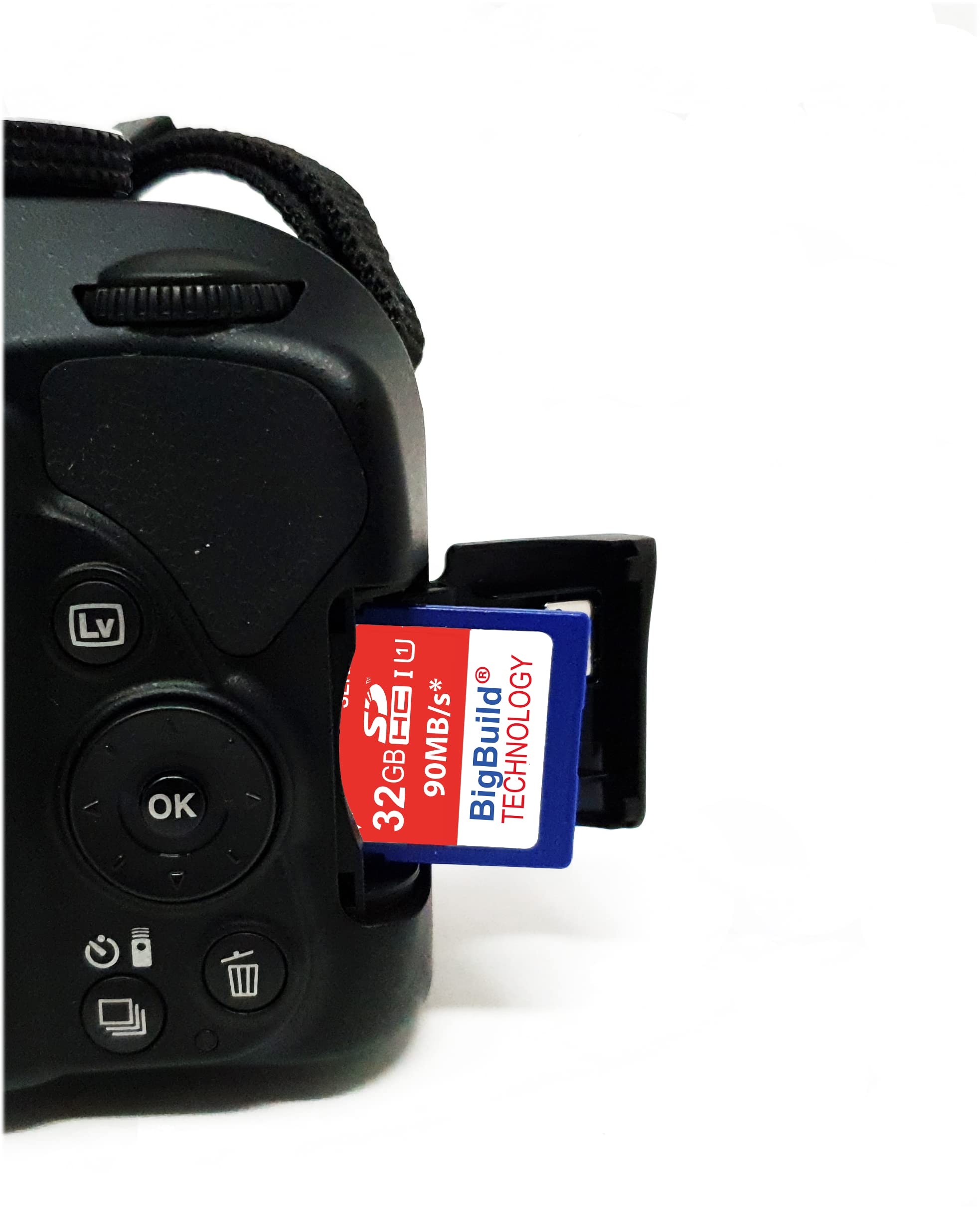 BigBuild Technology 32GB Ultra Fast Memory Card 90MB/s Class 10 for Nikon D3500 Camera - View 5 of 8
