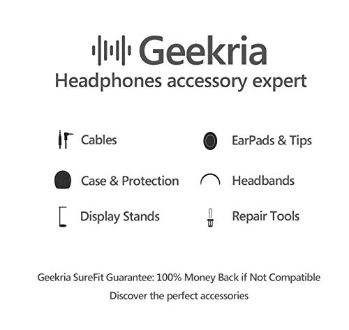 GEEKRIA Geekria Headband Cover for Turtle Beach Elite PRO Stealth 600 700 Gaming Headphones Easy DIY Replacement Repair Part - View 8 of 8