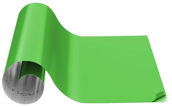 Cricut "Neon Green Cricut Everyday Iron On - 12"x24" HTV Vinyl for Shirts & Apparel - Compatible with Maker & Explore Machines" - View 3 of 8