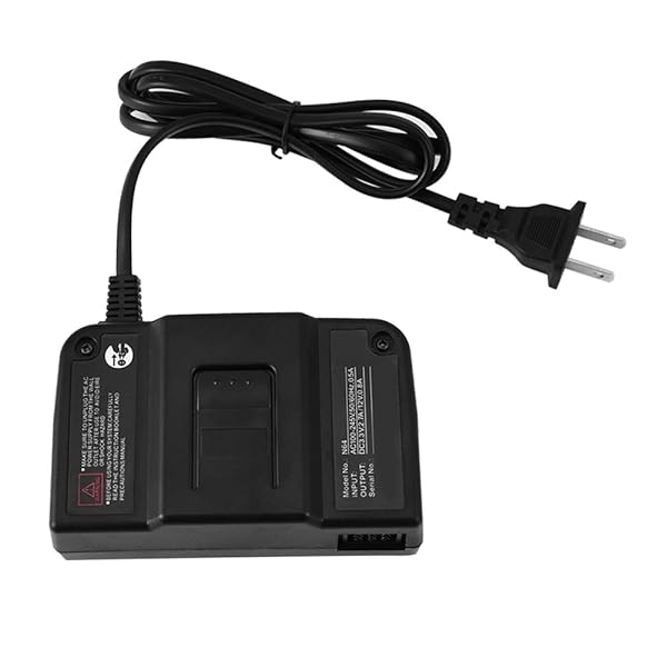 Zerone High Efficiency AC Power Adapter for N64 - 100-240V Input, US Plug Compatible - View 2 of 9