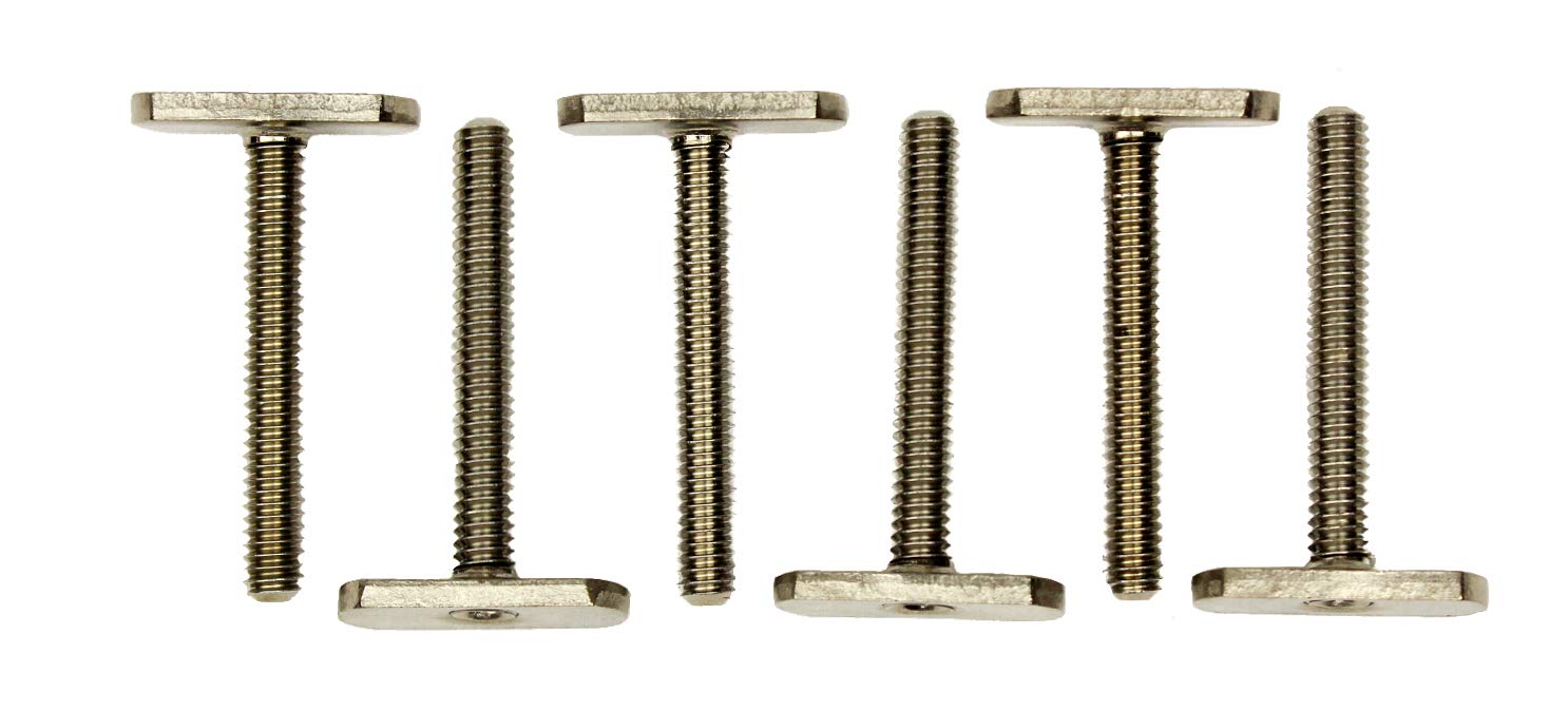 YakAttack MightyBolt 2 Inch Long 1/2 Inch Wide 6 Pack for Quick and Easy Mounting Solutions