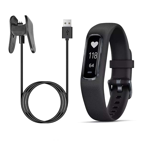 Kissmart Buy Kissmart Charger for Garmin Vivosmart 4 - Replacement Charging Cable Clip Cord - View 8 of 8