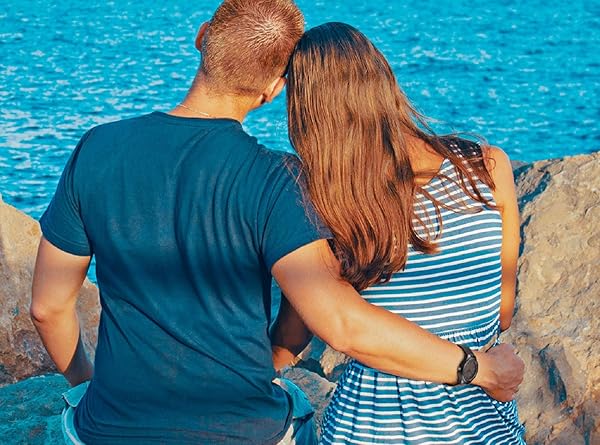 UMIPHIMAT Personalized UMIPHIMAT Engraved Wooden Watch for Boyfriend or Husband Perfect Gift for Birthday Anniversary or Valentine's Day - View 4 of 7