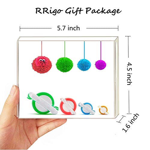 RRigo Pom Pom Maker Set 4 Sizes for DIY Wool Yarn Knitting Craft Projects Ideal for Adults - View 6 of 9