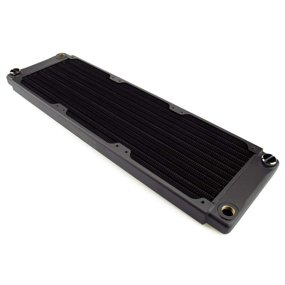XSPC TX360 Crossflow Ultra Thin Radiator 120mm Triple Fan Black for High Performance Cooling