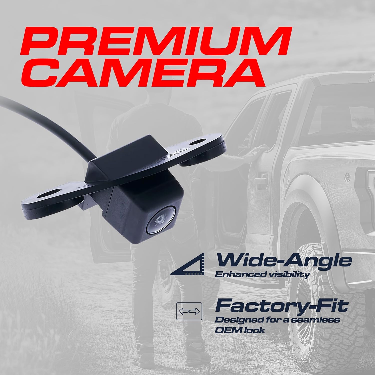 Master Tailgaters Master Tailgaters Toyota Hilux Revo 2015 Current Backup Camera Replacement OE Part 86790-0K010 - View 3 of 7