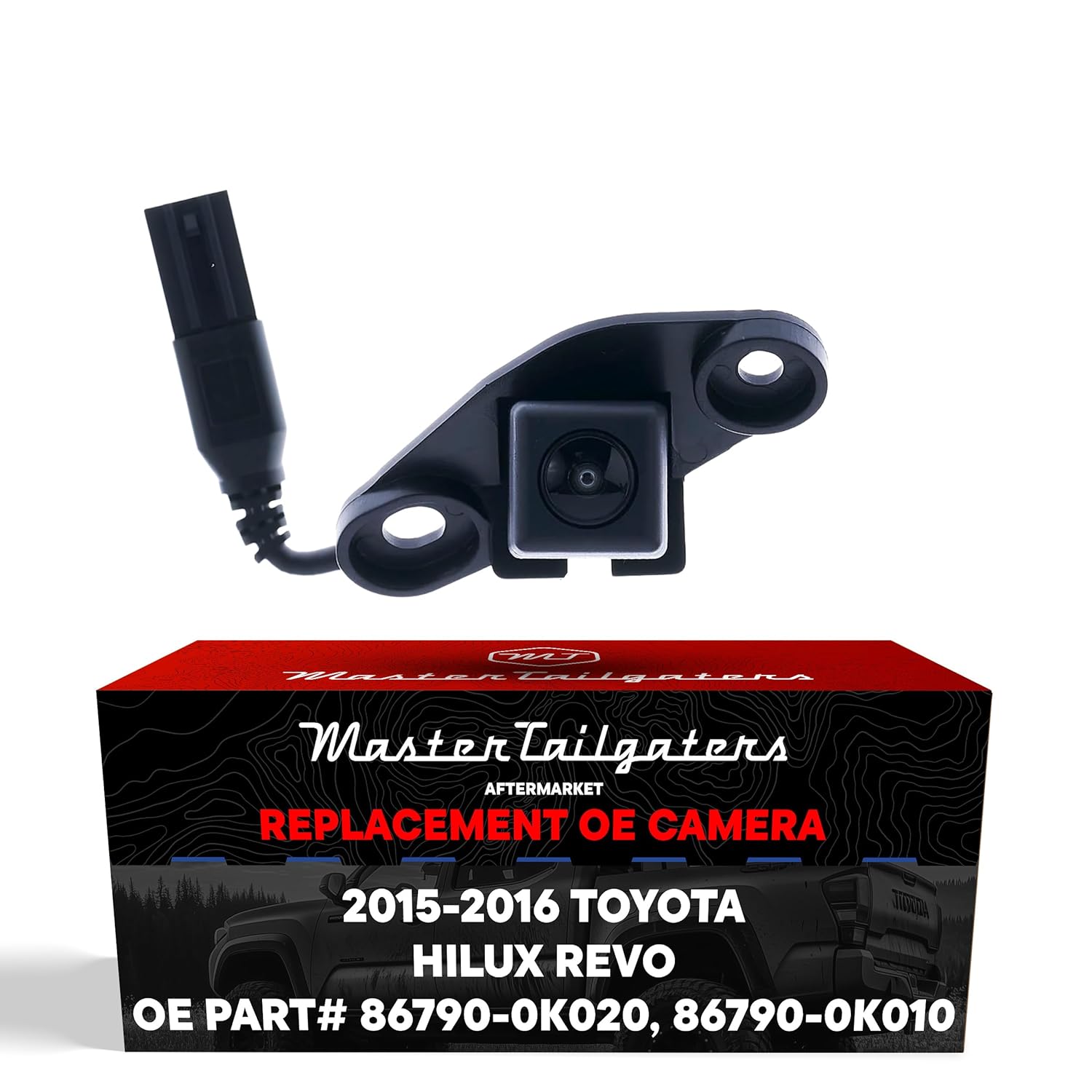 Master Tailgaters Toyota Hilux Revo 2015 Current Backup Camera Replacement OE Part 86790-0K010