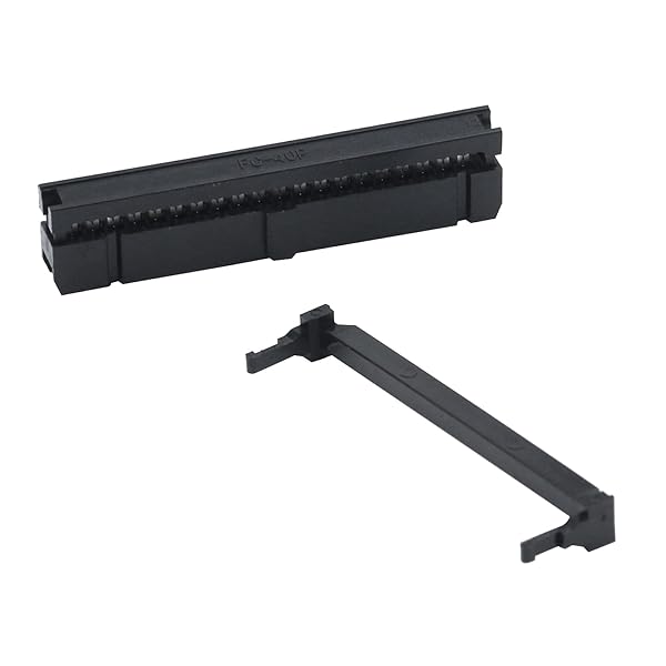 Antrader Antrader 30 Pack 2X20 FC40P 40Pin IDC Socket Connector Female 254mm Pitch Plug Header Dual Rows for Flat Ribbon Cable - View 3 of 6