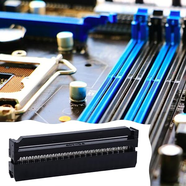 Antrader Antrader 30 Pack 2X20 FC40P 40Pin IDC Socket Connector Female 254mm Pitch Plug Header Dual Rows for Flat Ribbon Cable - View 4 of 6