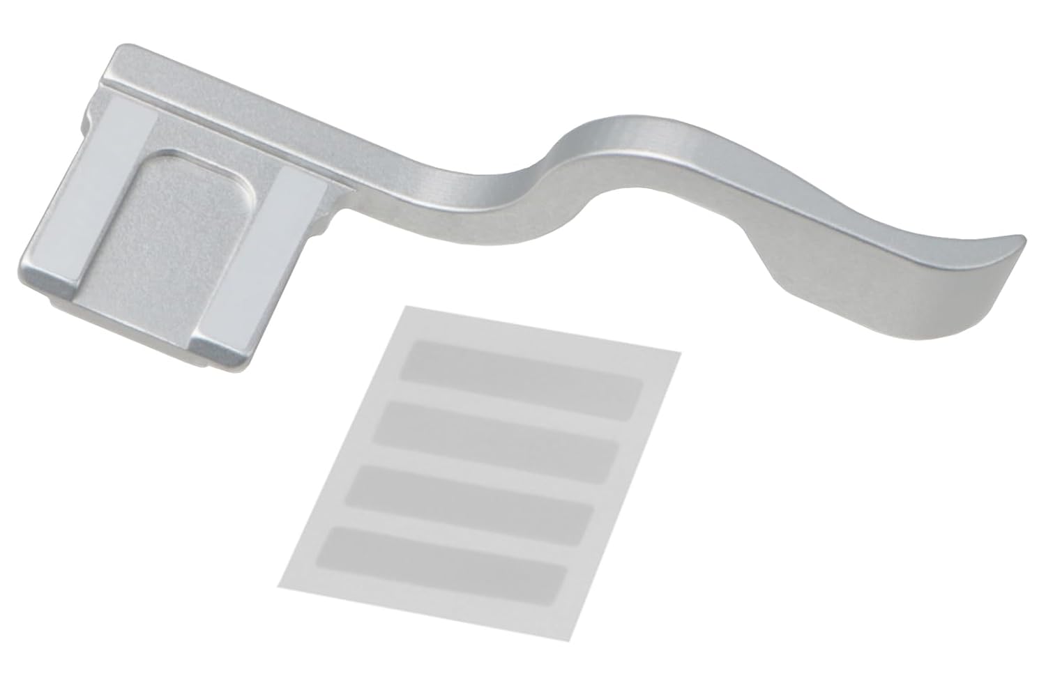 HITHUT HITHUT Metal Thumbs Up Grip Hot Shoe Cover for Sony A9 A7III A7R3 A7M3 A7RIII Camera Silver Enhanced Balance and Grip - View 2 of 4