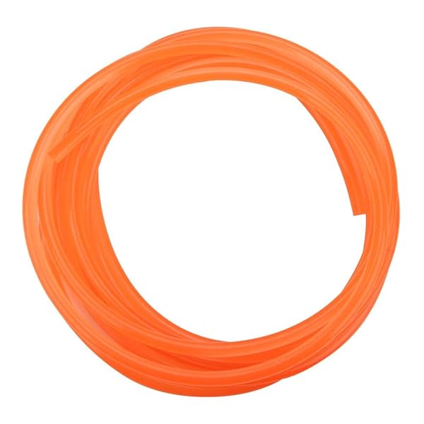 Hilitand High-Performance PU Round Belting - 8mmx5m Polyurethane Drive Belt in Orange