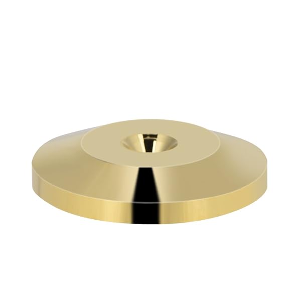 Zerone Zerone Speaker Spike Pad Kit: 8 Pairs of 6x36mm Copper Isolation Stands for Speakers, Amplifiers & Turntables - View 9 of 10