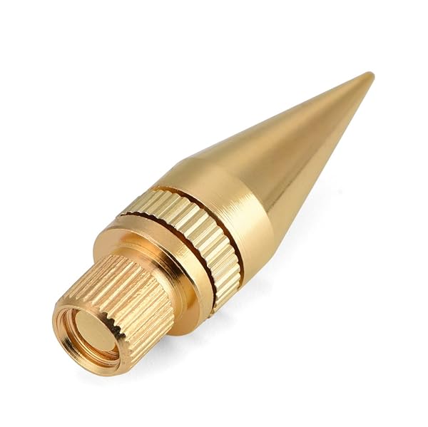 Zerone Zerone Speaker Spike Pad Kit: 8 Pairs of 6x36mm Copper Isolation Stands for Speakers, Amplifiers & Turntables - View 10 of 10