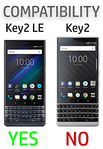 Nakedcellphone Rose Gold Kickstand Case with Clip for BlackBerry Key2 LE - Rotating Belt Holster Combo - View 8 of 10