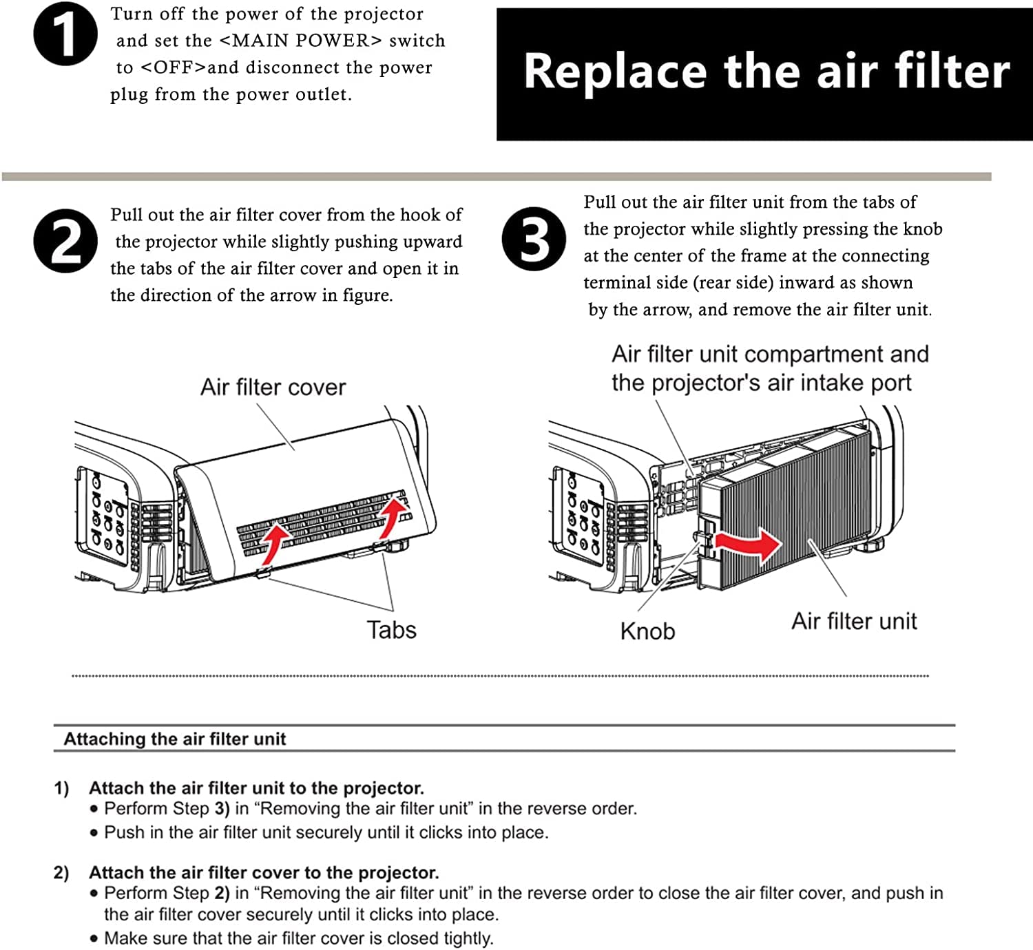 AWO AWO ET-RFE300 Replacement Air Filter for Panasonic Projectors ET-LAE300 PT-EW540 PT-EW550L PT-EW640 PT-EW650L PT-EW730ZL and more - View 6 of 6
