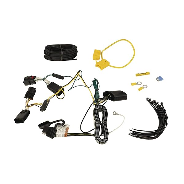 Rugged Ridge Trailer Wiring Harness 17275.04 for 2018-2024 Jeep Wrangler JL - Easy Installation & Durable Performance