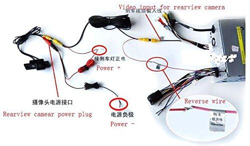 TheCoolCube CCD Color Car Backup Camera for Honda Accord Pilot Civic Odyssey Acura TSX - View 5 of 6
