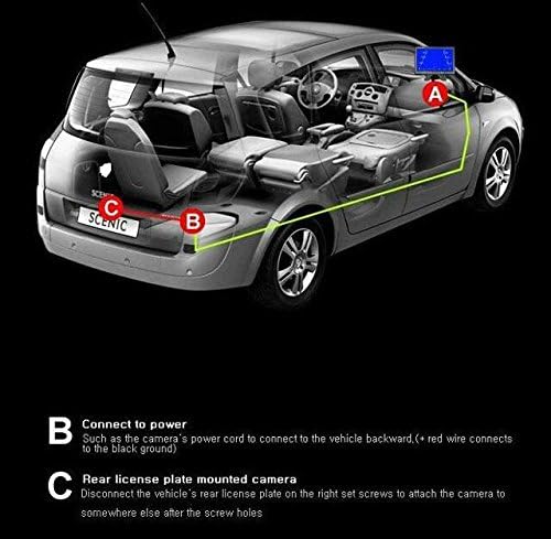 TheCoolCube CCD Color Car Backup Camera for Honda Accord Pilot Civic Odyssey Acura TSX - View 6 of 6