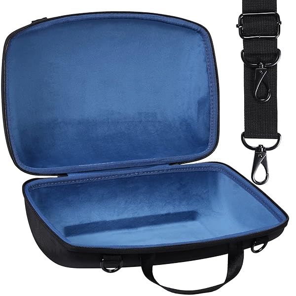 co2CREA co2CREA Hard Travel Case for JBL Xtreme 2 Portable Bluetooth Speaker Black with Blue Interior Durable Protection - View 2 of 9