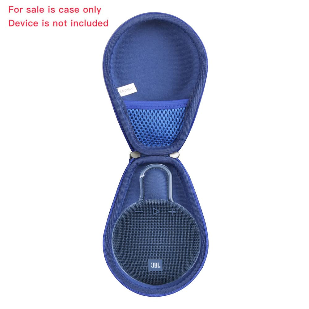 Hermitshell Hermitshell Travel Case for JBL Clip 3 Portable Waterproof Bluetooth Speaker Blue - View 2 of 6