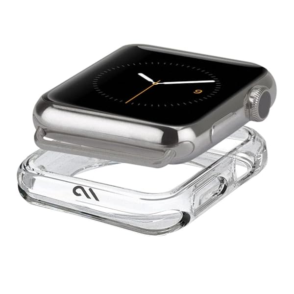 Case-Mate Case-Mate NAKED TOUGH Bumper Case for Apple Watch 38mm/40mm - Clear Protection for Series 1-5 - View 2 of 4