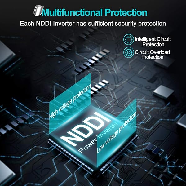 NDDI POWER Buy NDDI POWER 1000W Car Power Inverter - Dual AC Outlets & USB Fast Charging Adapter - View 8 of 8