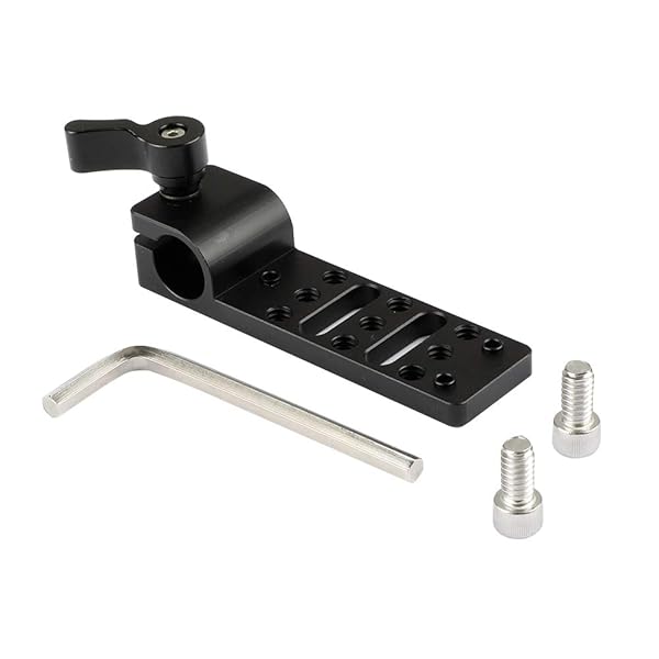 CAMVATE CAMVATE 15mm Rod Clamp Cheeseplate for Power Outlet Durable and Versatile Mounting Solution for Filmmaking and Photography - View 6 of 6